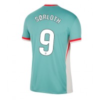 Camisa de Futebol Atletico Madrid Alexander Sorloth #9 Equipamento Secundário 2024-25 Manga Curta